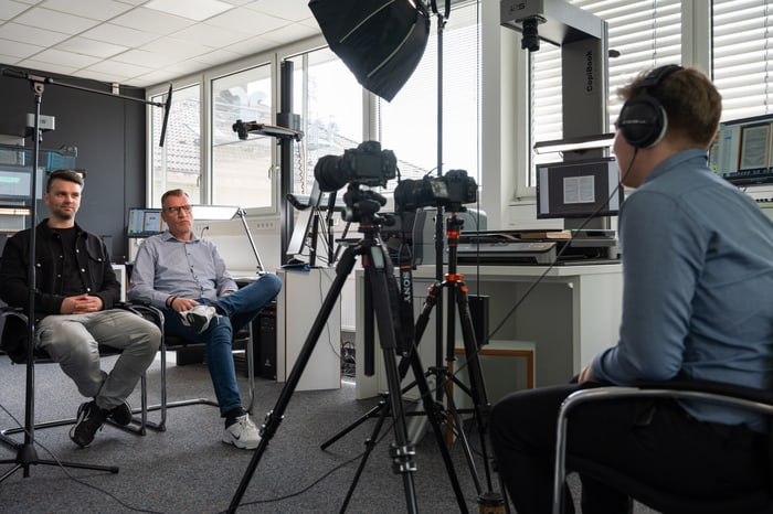 Jahnke Pictures bei der Videoproduktion in Köln